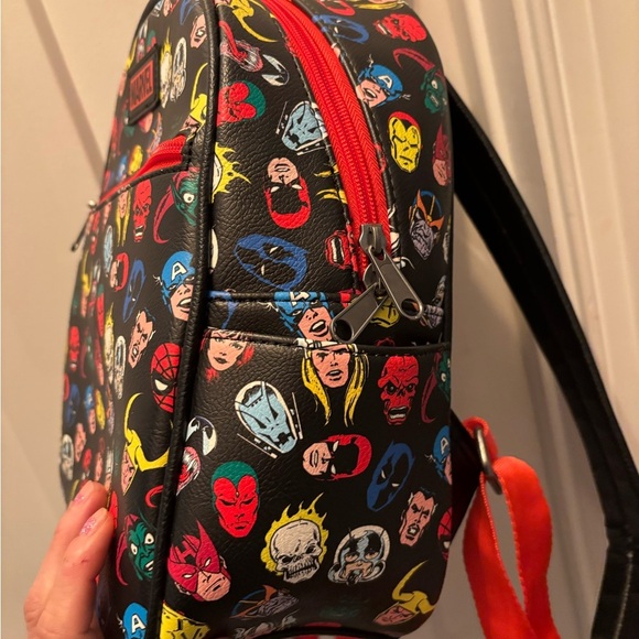 Funko Classic Marvel 80th Anniversary faux Leather Avengers Backpack - Picture 2 of 8
